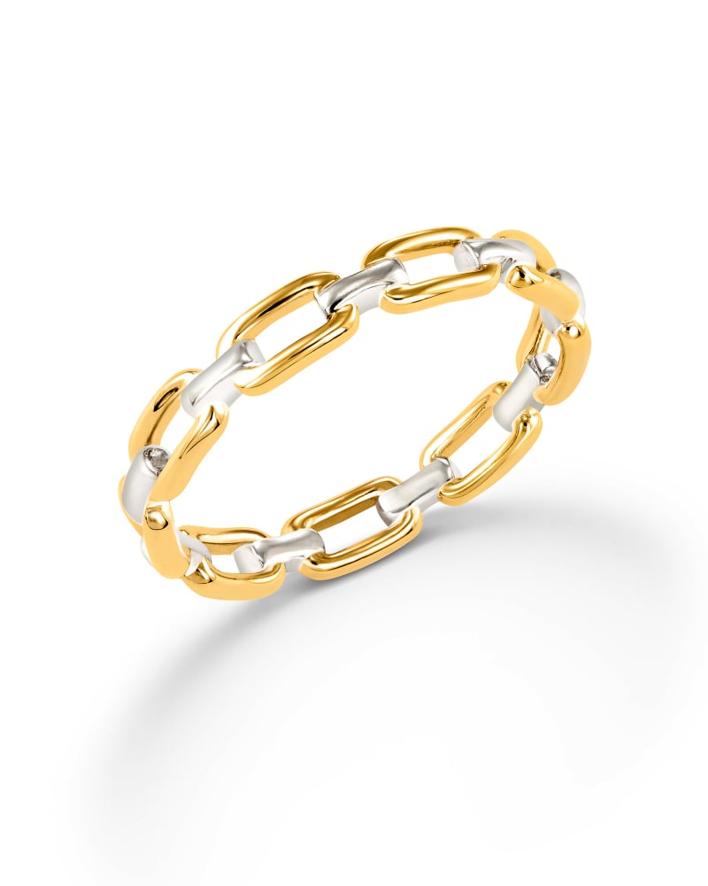 Wren Band Ring in Mixed Metal image number 1